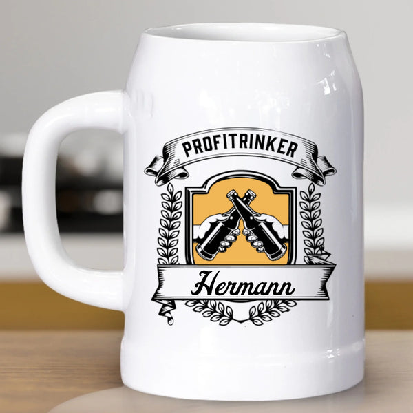 Profitrinker - Individueller Bierkrug