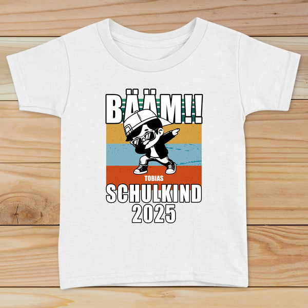 BÄÄM - Personalisiertes T-Shirt zur Einschulung