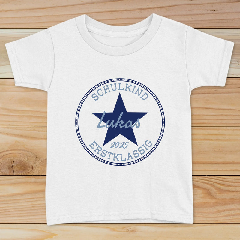 Erstklassiges Schulkind - Kinder-T-Shirt