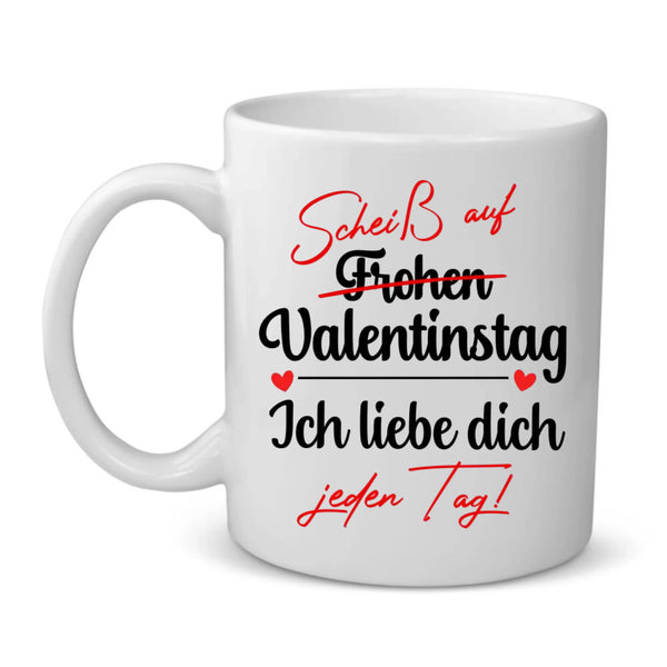 Ich liebe dich mehr - Paar-Tasse